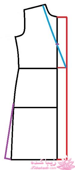 آموزش دوخت لباس مجلسی